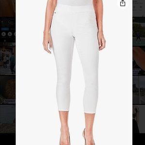 Nine West White Capris